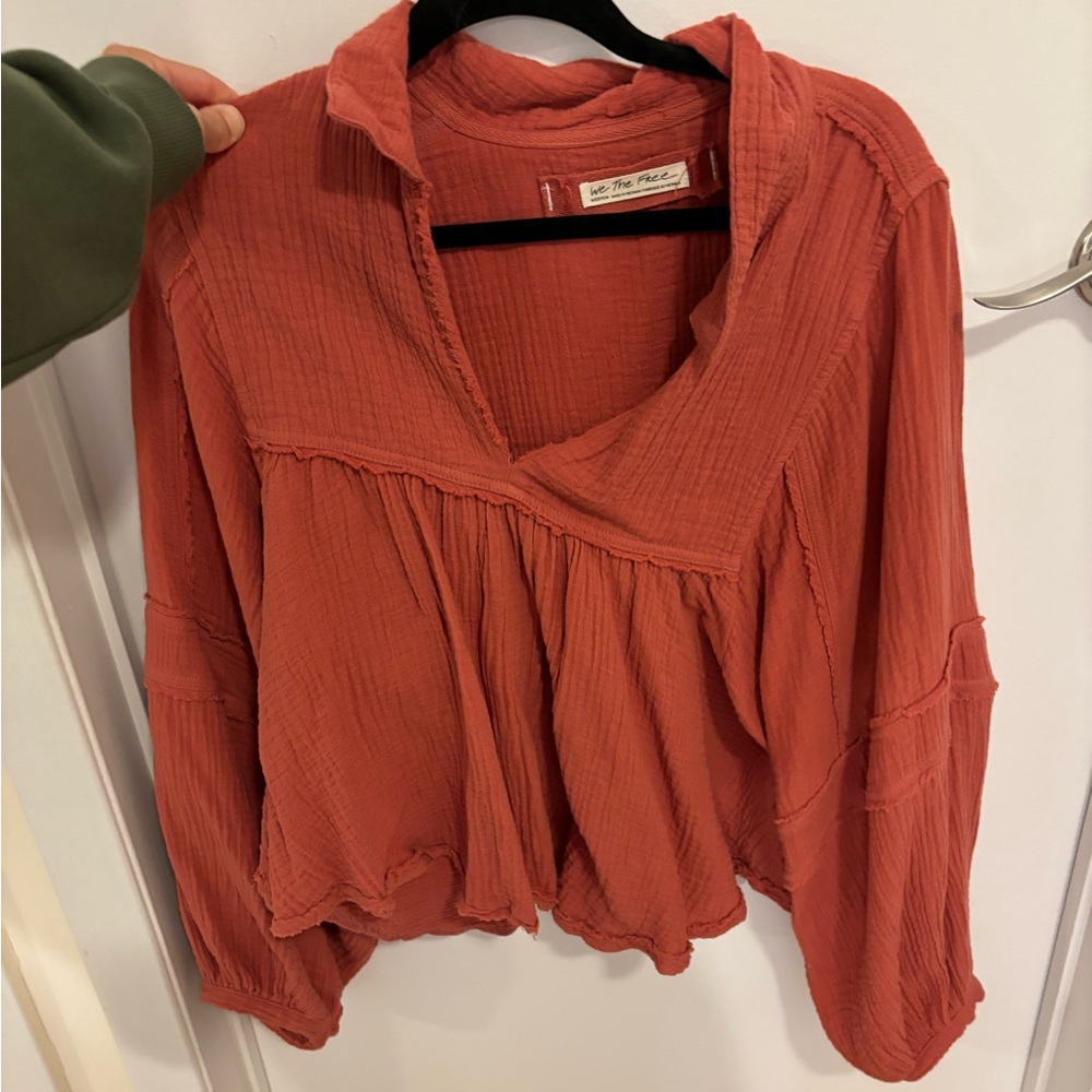 Free people puff - sleeve top